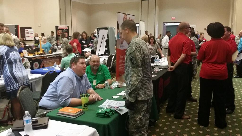 M&W Transportation heads to Ft. Campbell Job Fair to hire veterans.