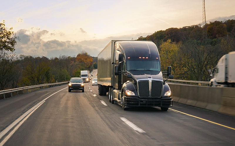 Tractor Trailer on the Road for Drive MW & Truck Driving Jobs in Nashville, TN